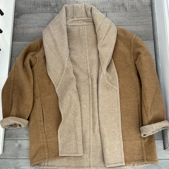 Vince Wool Cardigan Style Coat - Picture 1 of 2